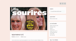 Desktop Screenshot of fillessourires.com